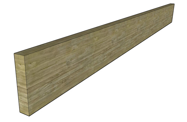 Solid-timber-joist