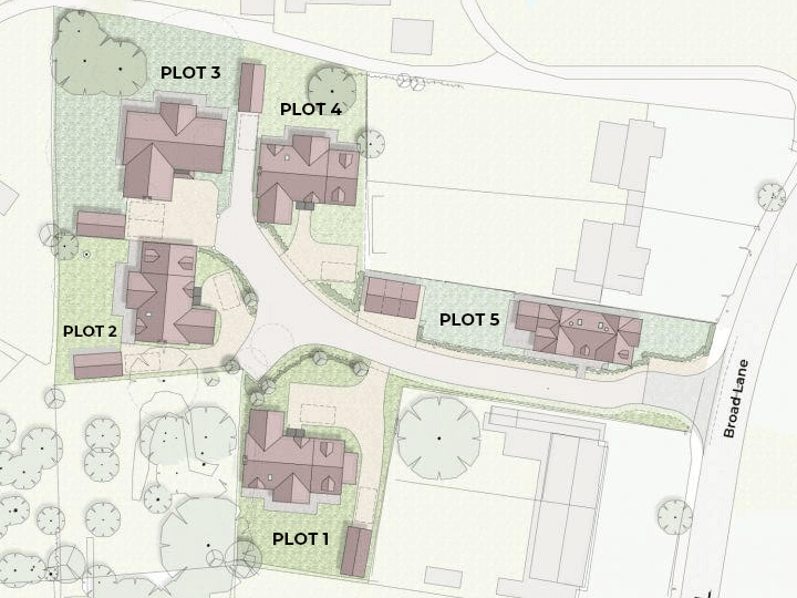 Haslingfield Site Plan
