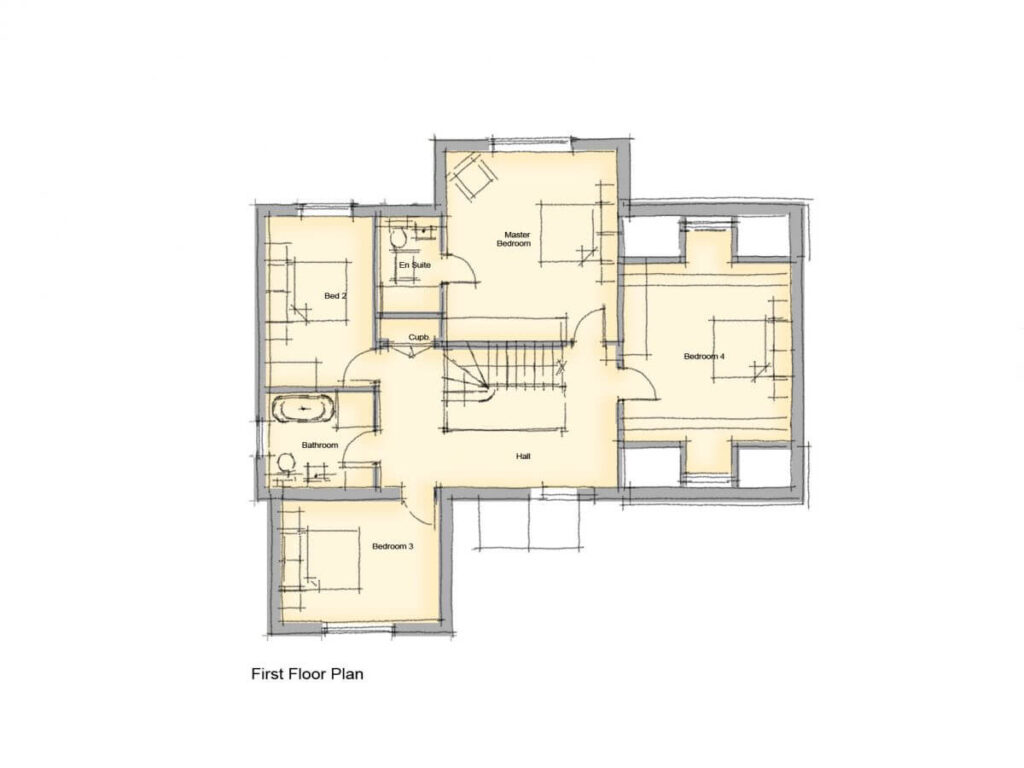 Self-Build Plots for Sale, Haslingfield Place, Plot 2