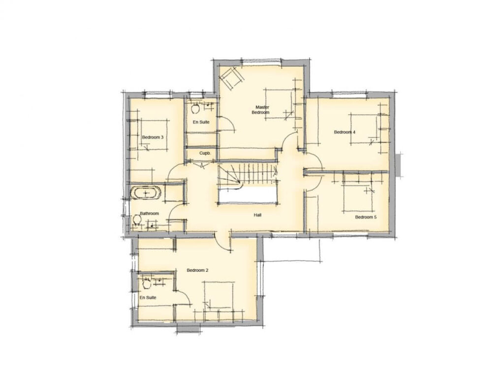 Self-Build Plot 3, Haslingfield Place. English Brothers