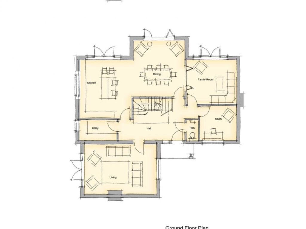 Self-Build Plot 3, Haslingfield Place. English Brothers