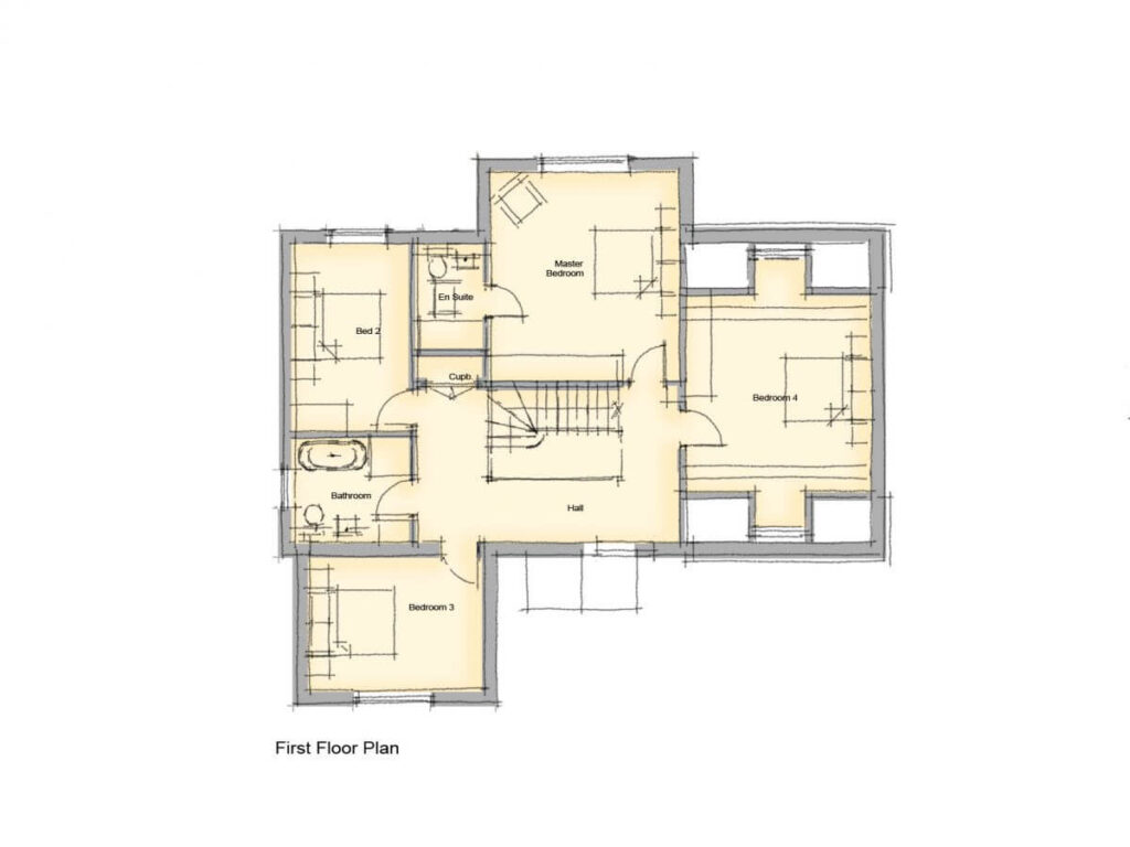 Self-Build Plots for Sale, Haslingfield Place, Plot 4