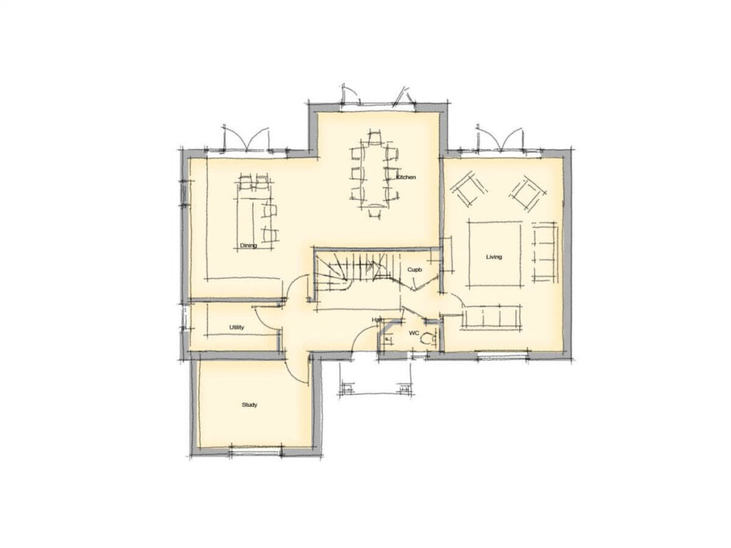 Self-Build Plots for Sale, Haslingfield Place, Plot 4