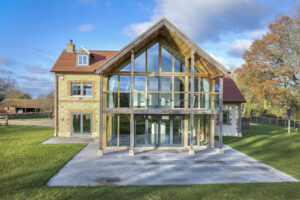 Frogditch Farm. Oak Hybrid Self-Build by English Brothers