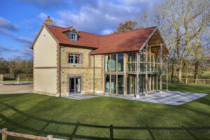 Frogditch Farm. Oak Hybrid Self-Build by English Brothers