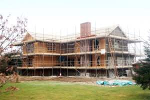 Self-Build using Hempcrete. Russell House. English Brothers